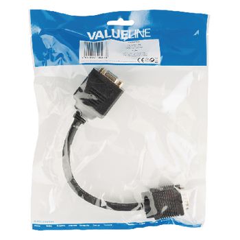 VGCP59120B02 Vga kabel vga male - 2x vga female 0.20 m zwart Verpakking foto